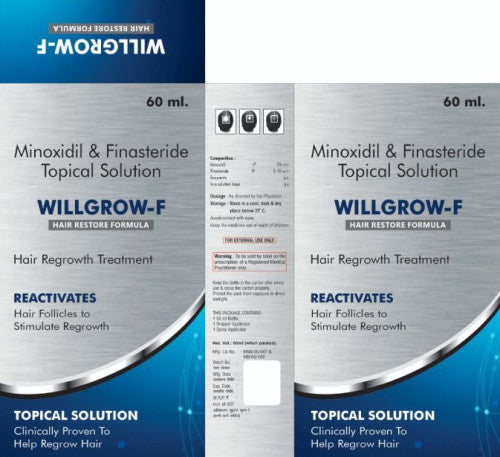 Willgrow F Solution 60ml
