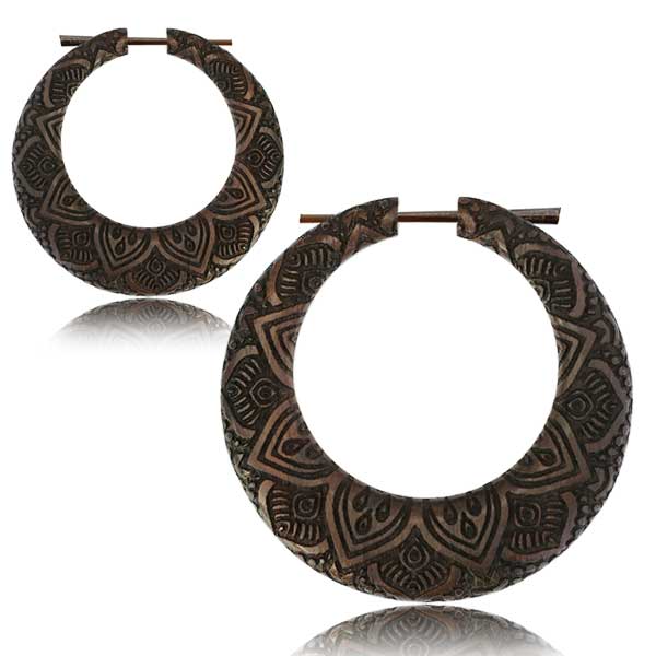 Wooden Earring CC517