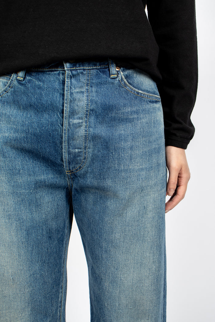 WP04 Selvedge Monroe Jean Medium Wash