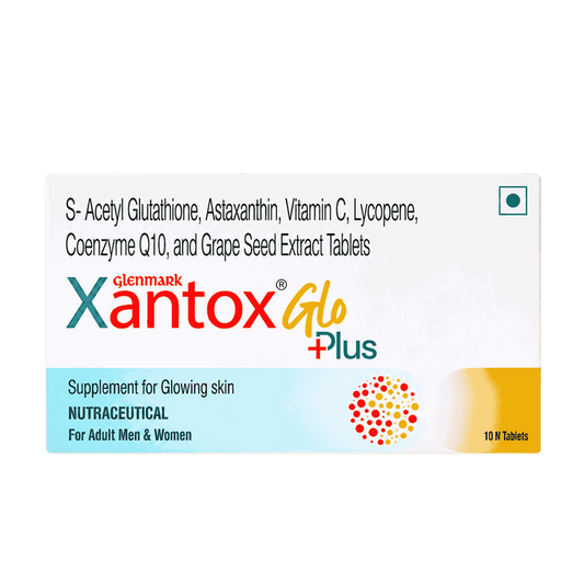 Xantox Glo Plus Tablet 1 Strip of 10 tab