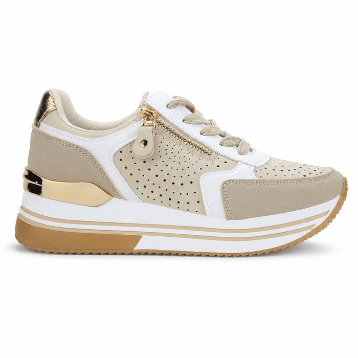 Zapatilla Beige Mujer Urbano Chalada Jettixlow Chalada