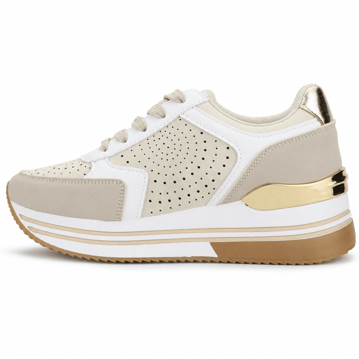 Zapatilla Beige Mujer Urbano Chalada Jettixlow Chalada
