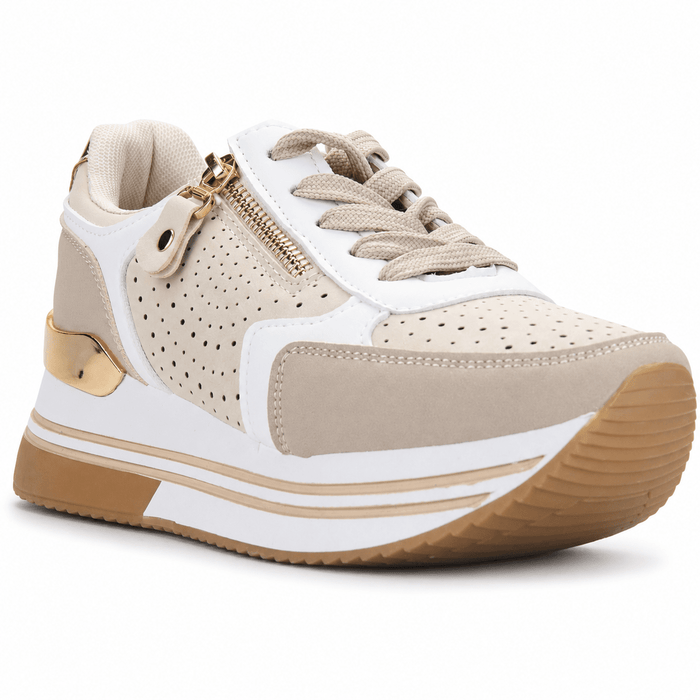 Zapatilla Beige Mujer Urbano Chalada Jettixlow Chalada