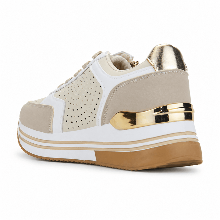 Zapatilla Beige Mujer Urbano Chalada Jettixlow Chalada