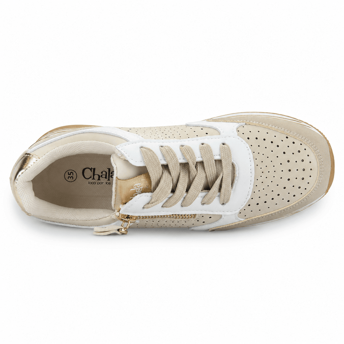 Zapatilla Beige Mujer Urbano Chalada Jettixlow Chalada