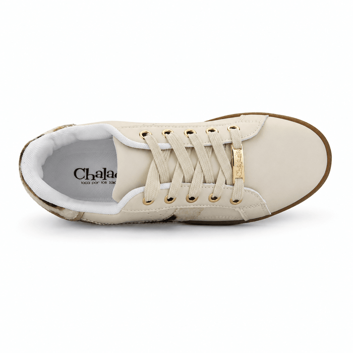 Zapatilla Beige Mujer Urbano Chalada Pita Chalada