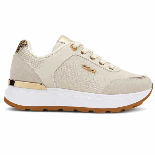 Zapatilla Beige Mujer Urbano Chalada Sury Zapatillas Chalada