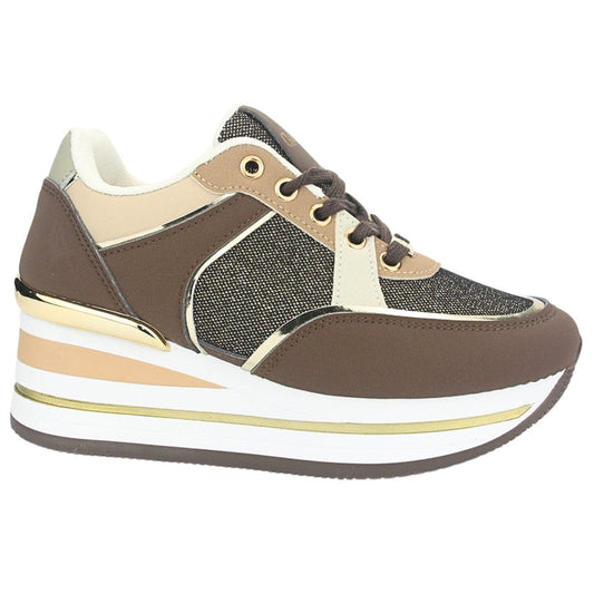 Zapatilla Chalada Mujer Jettix-2 Café Urbano Zapatillas Urbanas Chalada
