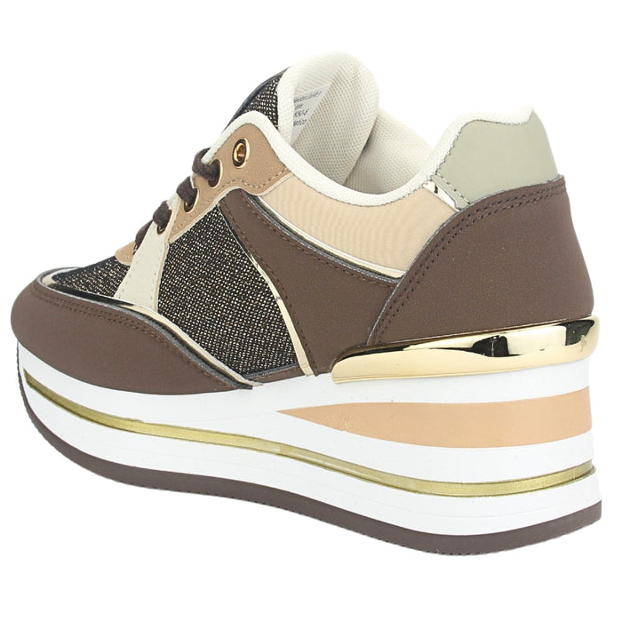 Zapatilla Chalada Mujer Jettix-2 Café Urbano Zapatillas Urbanas Chalada
