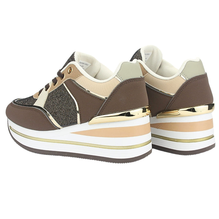 Zapatilla Chalada Mujer Jettix-2 Café Urbano Zapatillas Urbanas Chalada
