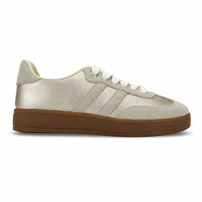 Zapatilla Dorado Mujer Urbano Chalada Pita Chalada