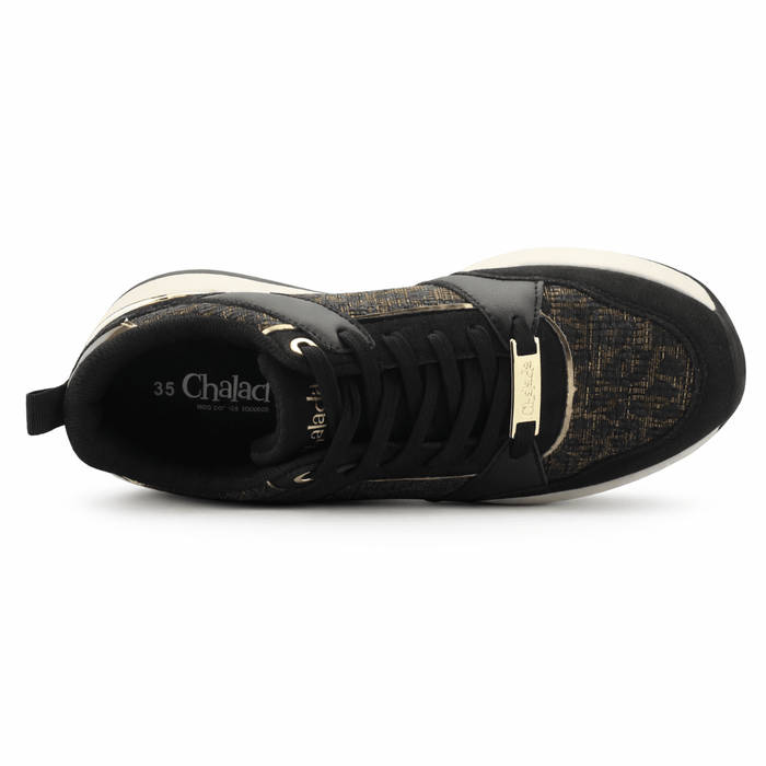 Zapatilla Negro Mujer Casual Chalada Joka Zapatillas Chalada