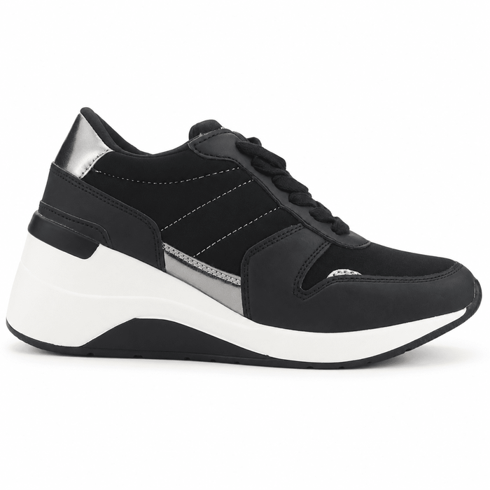 Zapatilla Negro Mujer Urbano Funway Saly Funway