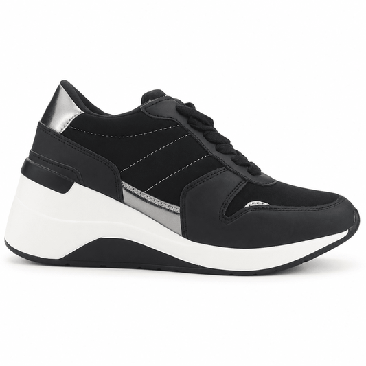 Zapatilla Negro Mujer Urbano Funway Saly Funway