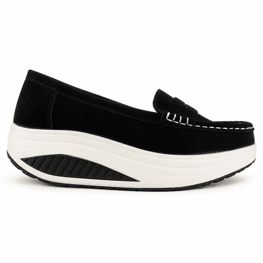Zapatilla Negro Mujer Urbano Funway Tija Funway