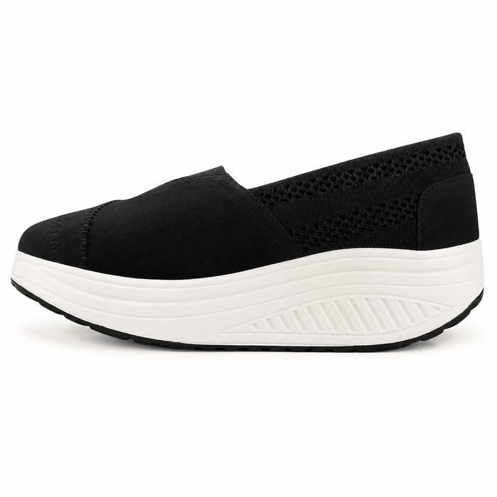 Zapatilla Negro Mujer Urbano Funway Tija Funway