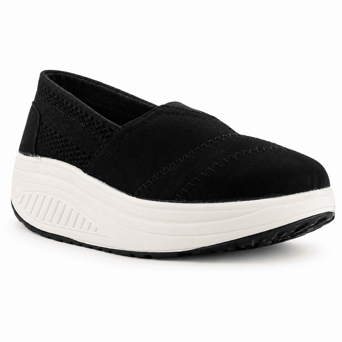 Zapatilla Negro Mujer Urbano Funway Tija Funway