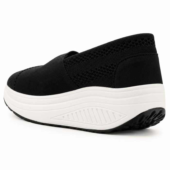 Zapatilla Negro Mujer Urbano Funway Tija Funway