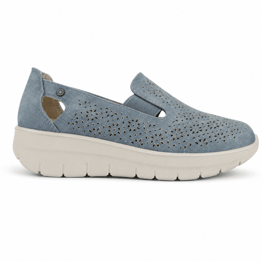Zapato Azul Mujer Casual Chalada Neptun Chalada
