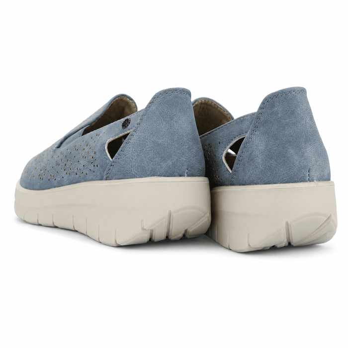 Zapato Azul Mujer Casual Chalada Neptun Chalada