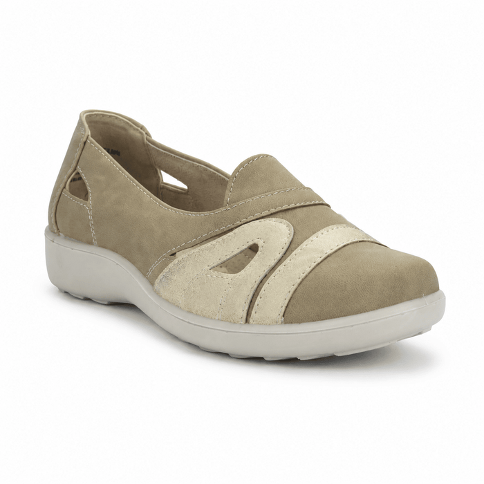 Zapato Beige Mujer Casual Chalada Deco Zapatos planos Chalada