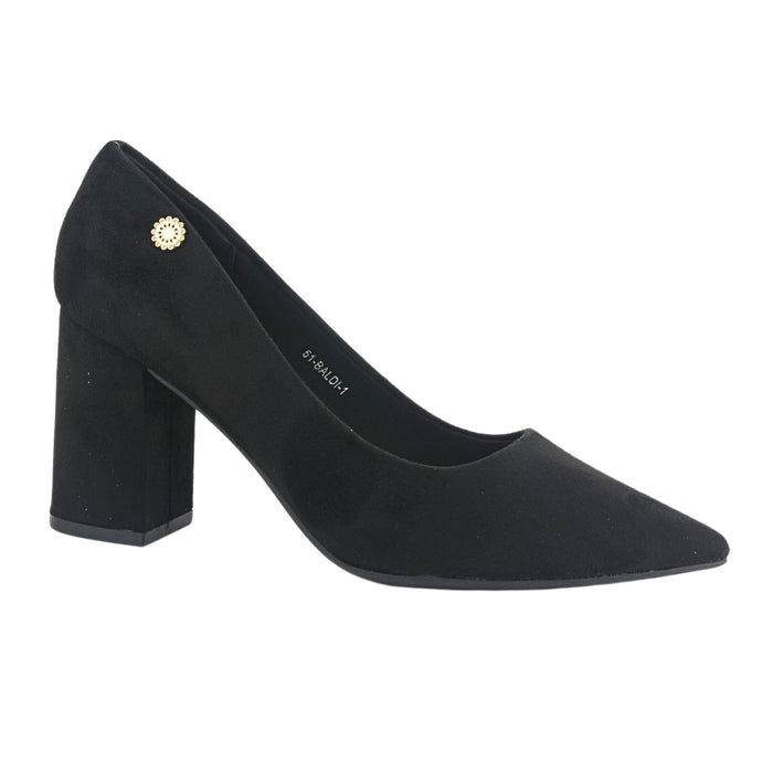 Zapato Chalada Mujer Baldi-1 Negro Casual Tacones Altos Chalada