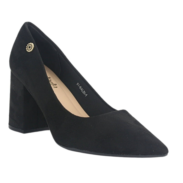 Zapato Chalada Mujer Baldi-1 Negro Casual Tacones Altos Chalada