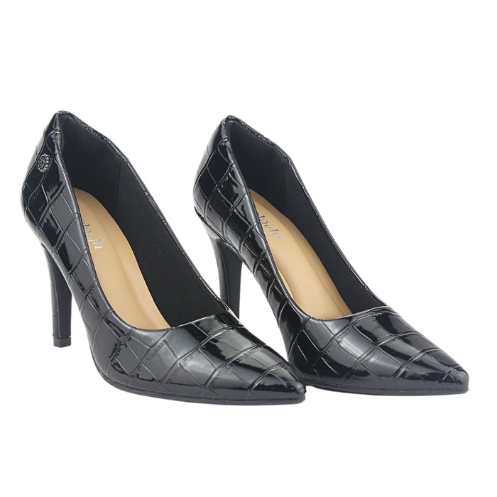 Zapato Chalada Mujer Clora-4 C Negro Casual Tacones Altos Chalada