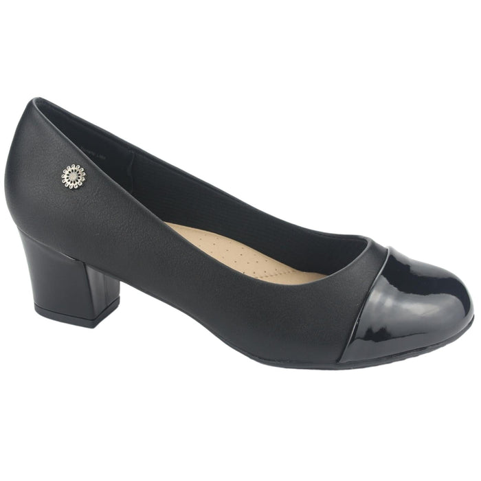 Zapato Chalada Mujer Flexi-41 Negro Casual Mocasines Taco Chalada