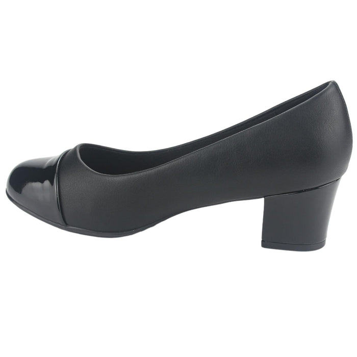 Zapato Chalada Mujer Flexi-41 Negro Casual Mocasines Taco Chalada