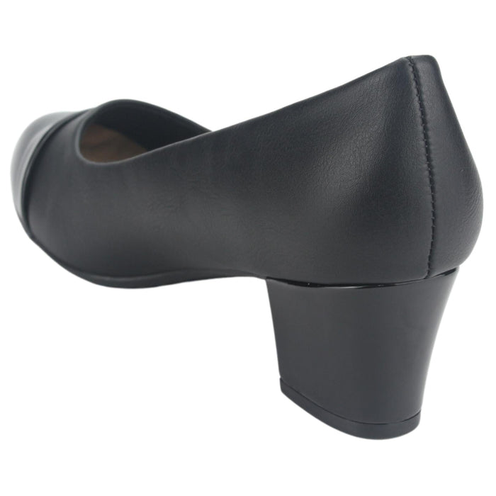 Zapato Chalada Mujer Flexi-41 Negro Casual Mocasines Taco Chalada
