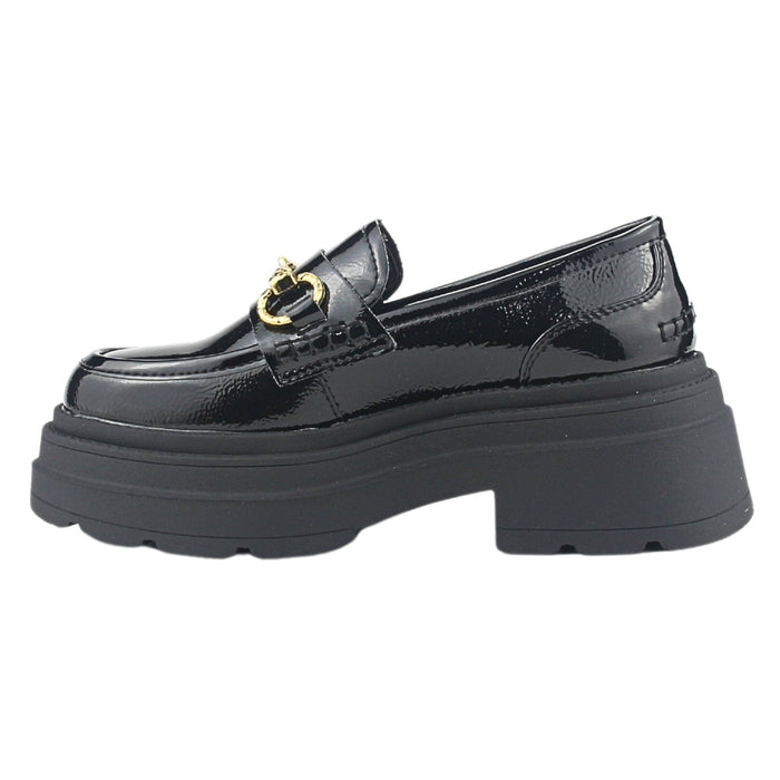 Zapato Chalada Mujer Gate-11 Negro Casual Mocasines Plataforma Chalada