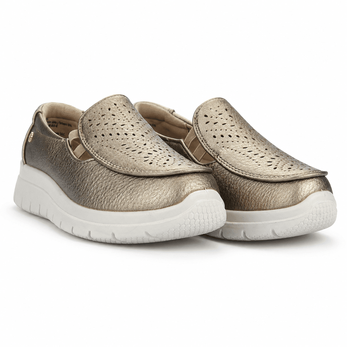 Zapato Dorado Mujer Casual Chalada Finest Chalada