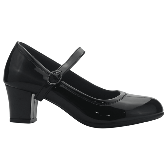 Zapato Mujer Casual Negro Chalada Criba-1 Tacones Bajos Chalada