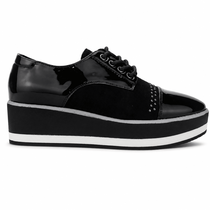 Zapato Negro Mujer Casual Chalada Gate Zapatos Chalada