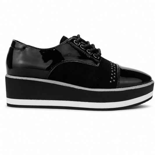 Zapato Negro Mujer Casual Chalada Gate Zapatos Chalada