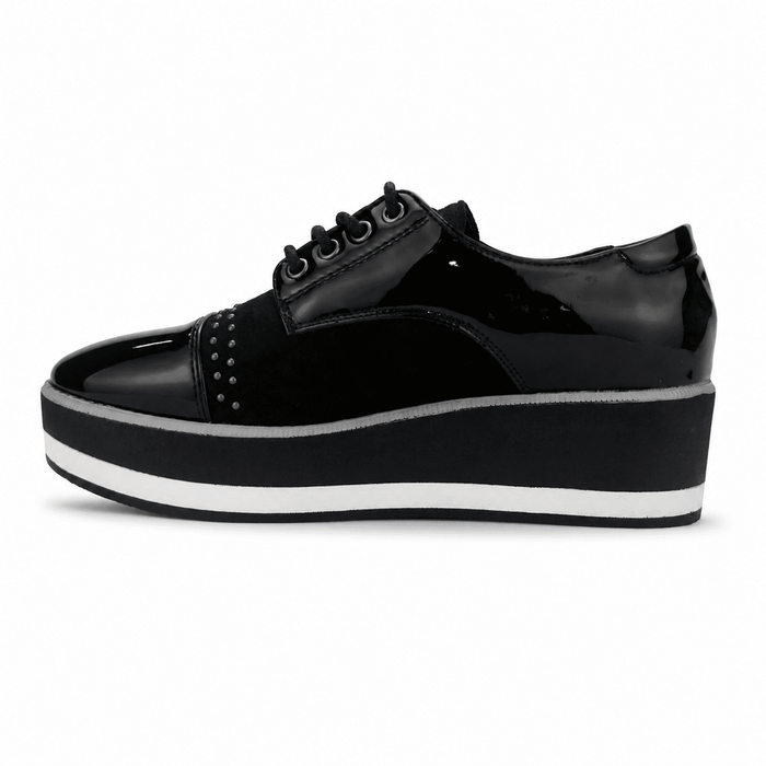 Zapato Negro Mujer Casual Chalada Gate Zapatos Chalada