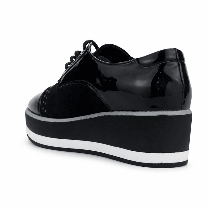 Zapato Negro Mujer Casual Chalada Gate Zapatos Chalada