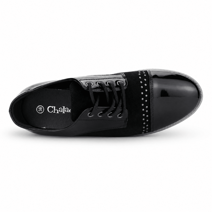 Zapato Negro Mujer Casual Chalada Gate Zapatos Chalada