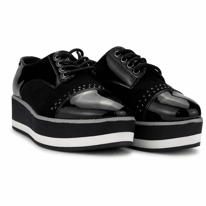 Zapato Negro Mujer Casual Chalada Gate Zapatos Chalada