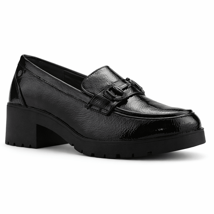 Zapato Negro Mujer Casual Chalada Juniva Zapatos planos Chalada