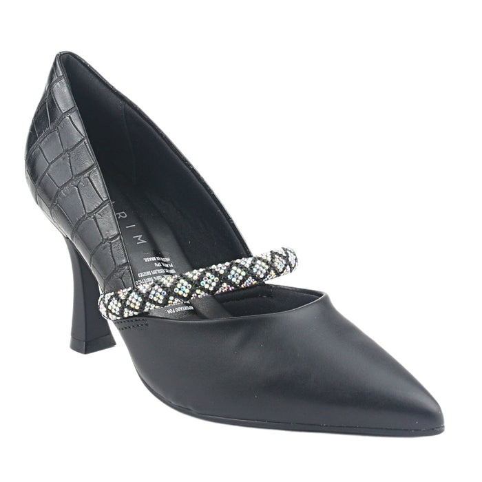 Zapato Ramarim Mujer 2418103 Negro Casual Tacones Altos Ramarim