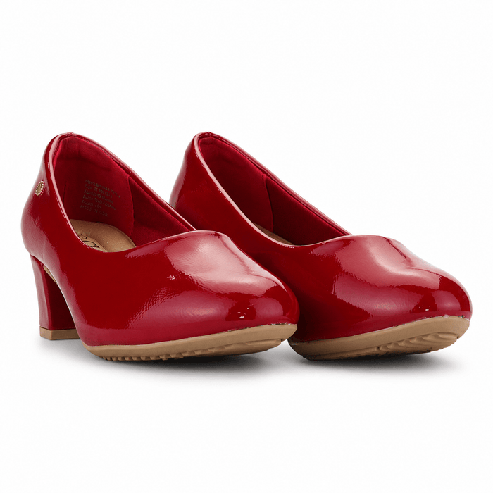 Zapato Rojo Mujer Casual Chalada Flexi Chalada