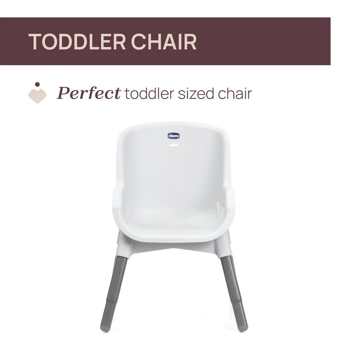 Zest Highchair Moon Grey